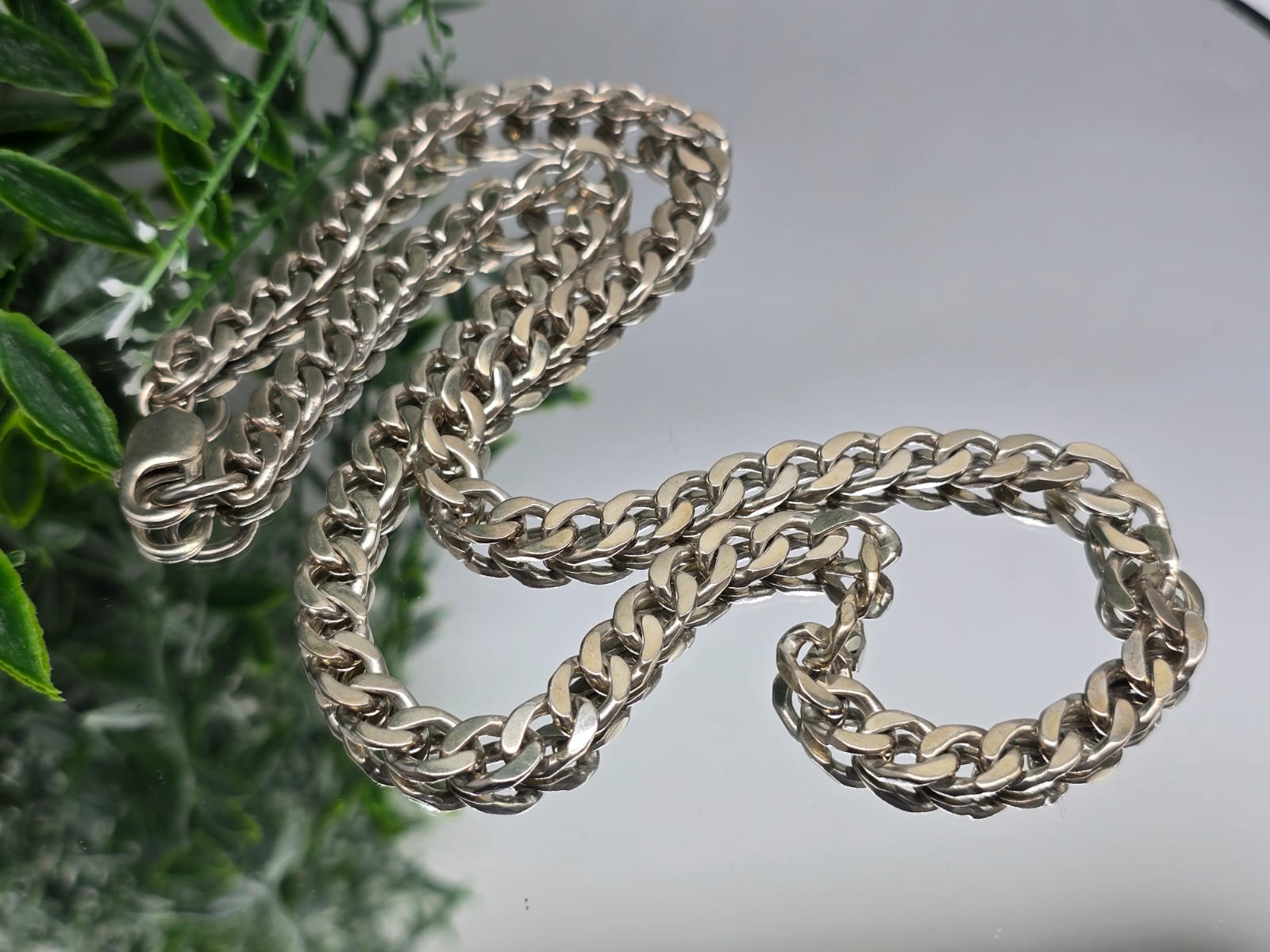 925 Sterling Silver Chain 73.55 Grams Crystal Wellness