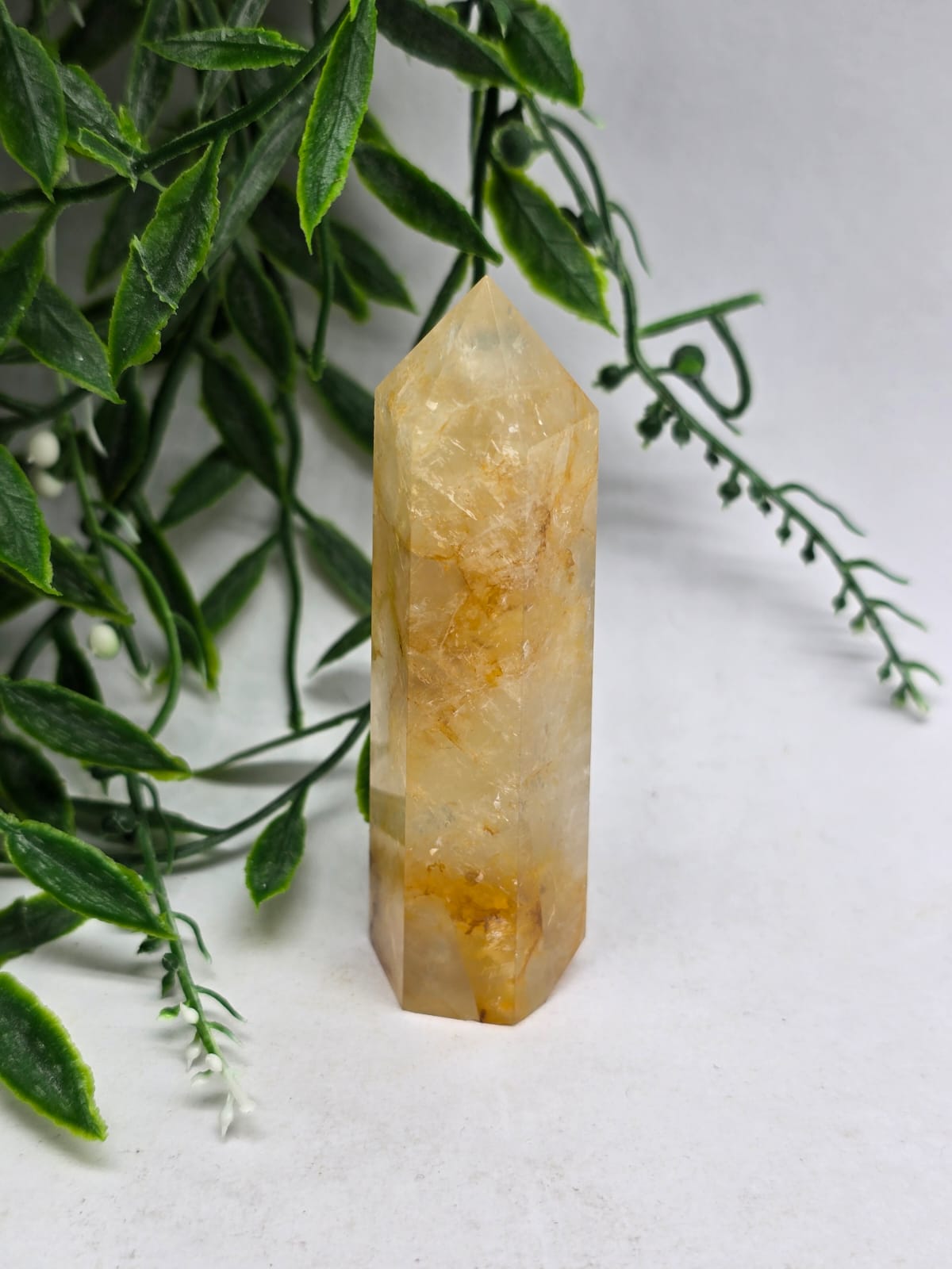 Golden Healer Quartz Point Crystal Wellness