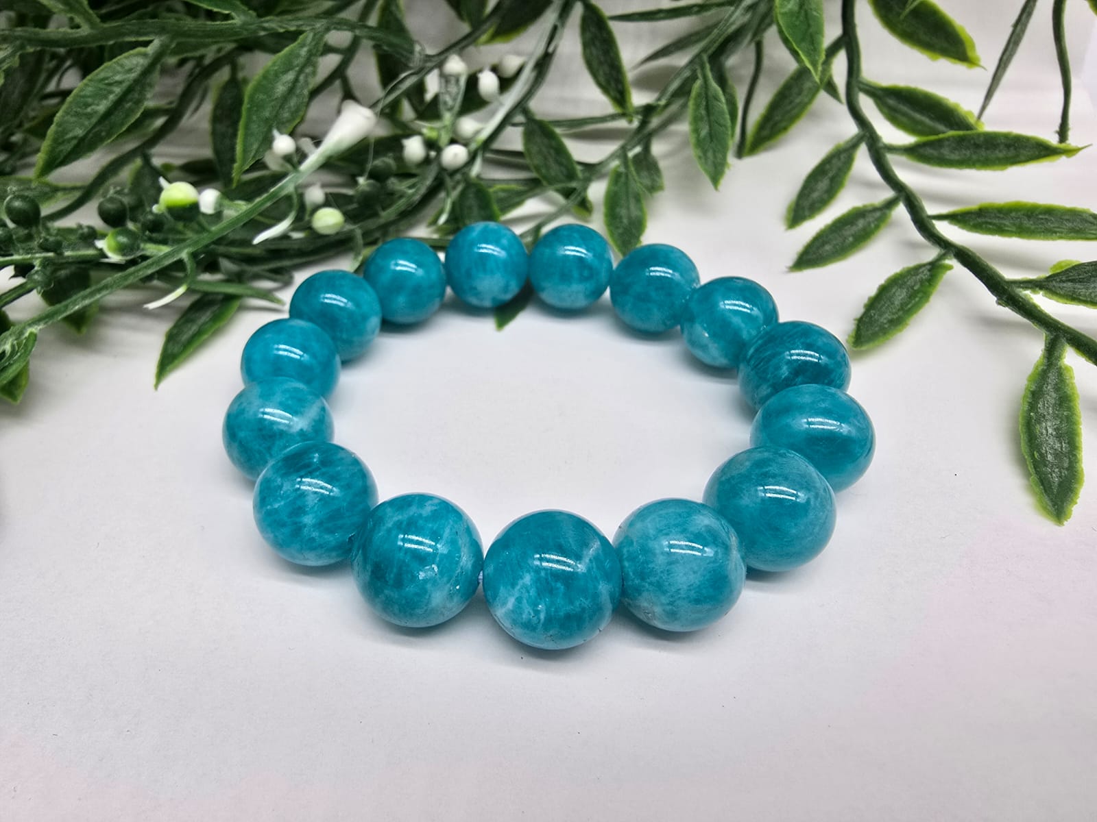 Amazonite AAA Grade Beads Bracelet Crystal Wellness