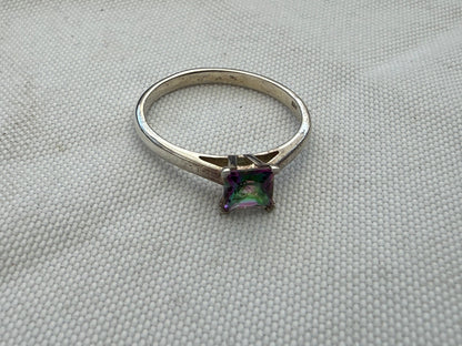 🌈 Mystic Topaz Ring — Transformation & Inner Light, size 7.5 Crystal Wellness