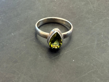 Peridot Ring — The Stone of Renewal & Abundance, size 7 Crystal Wellness