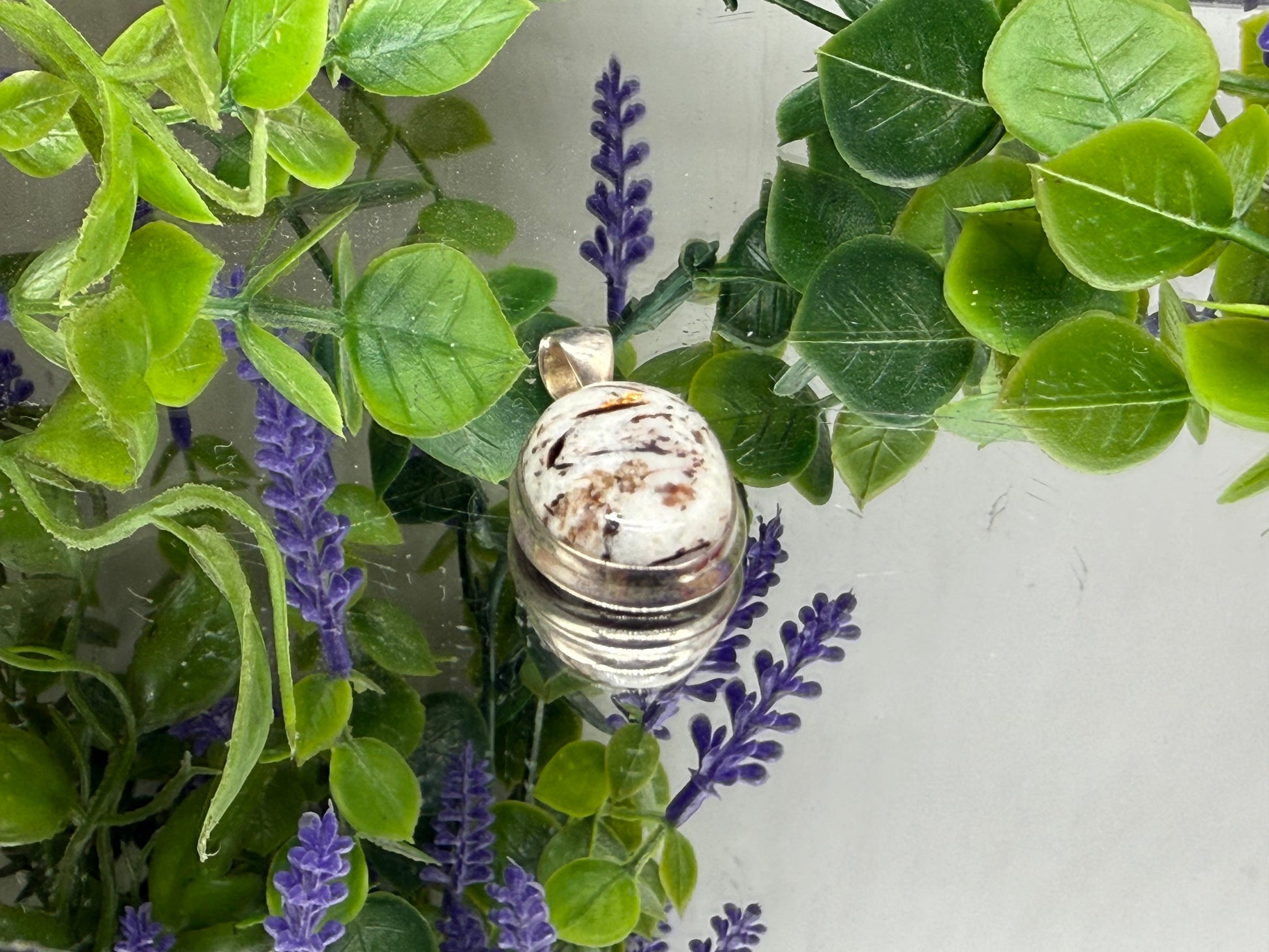 Polished Astrophyllite Pendant, 24mmx16mm Crystal Wellness