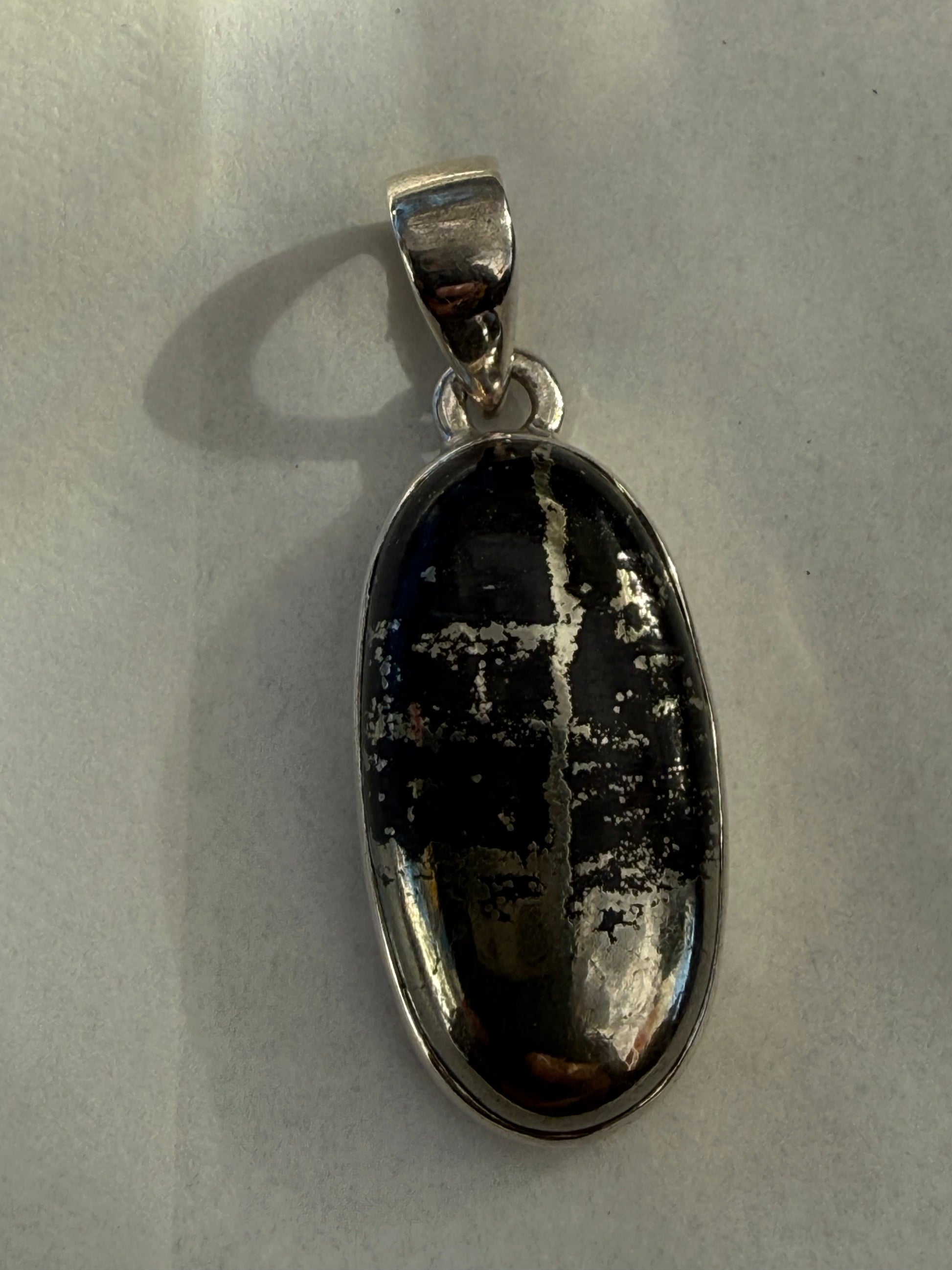 Magnetite Pyrite Oval Earrings Crystal Wellness