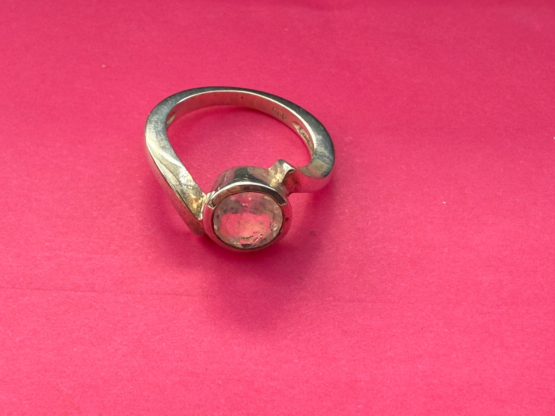 Moonstone Ring – Sterling Silver | Intuition, New Beginnings & Divine Feminine Energy, size 3 Crystal Wellness