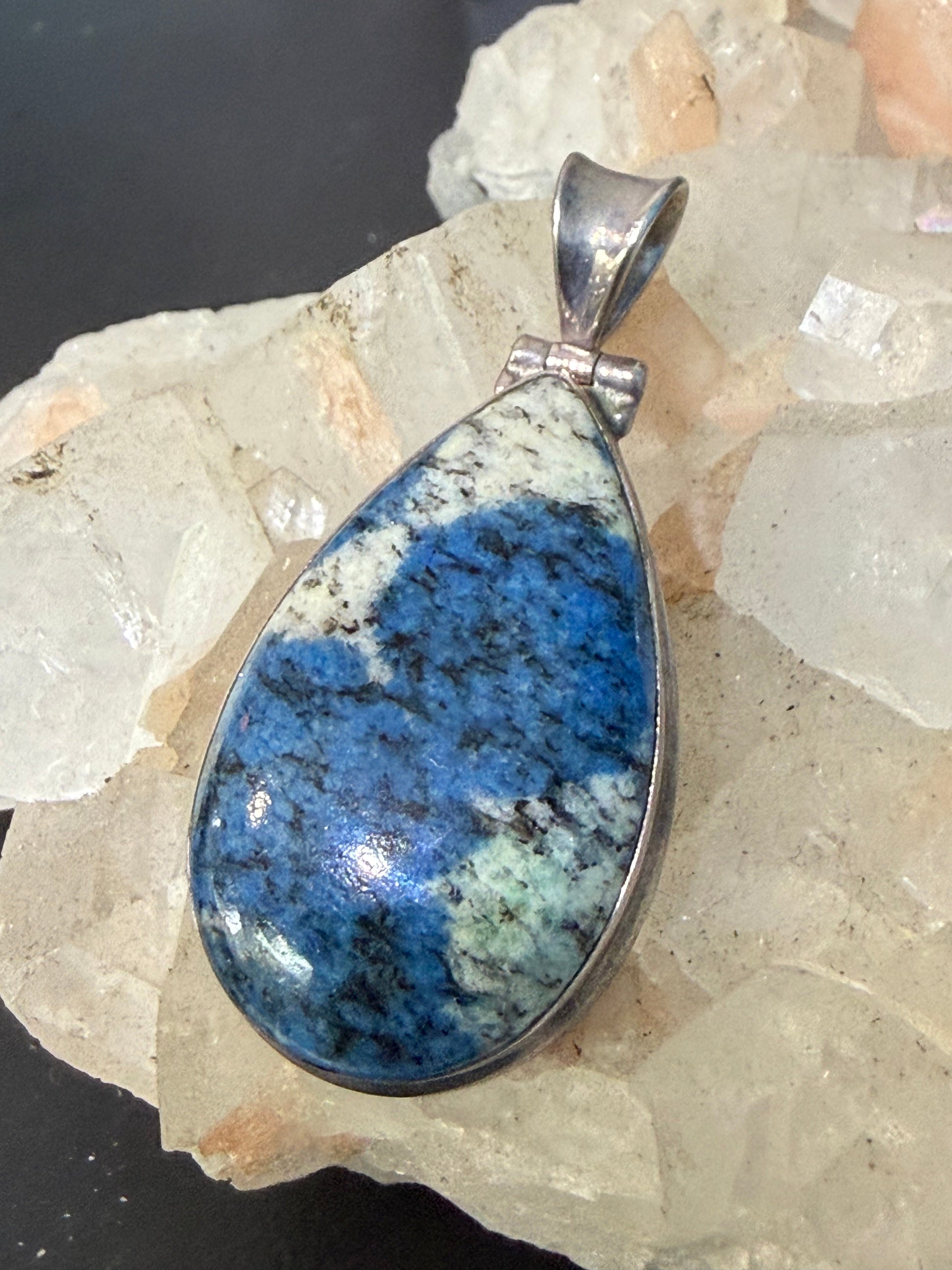 K2 Stone Pendant – Cosmic Wisdom & Inner Alignment, 38mmx22mm Crystal Wellness