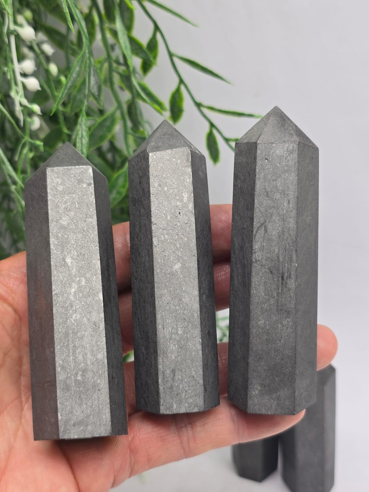 Shungite Point Crystal Wellness