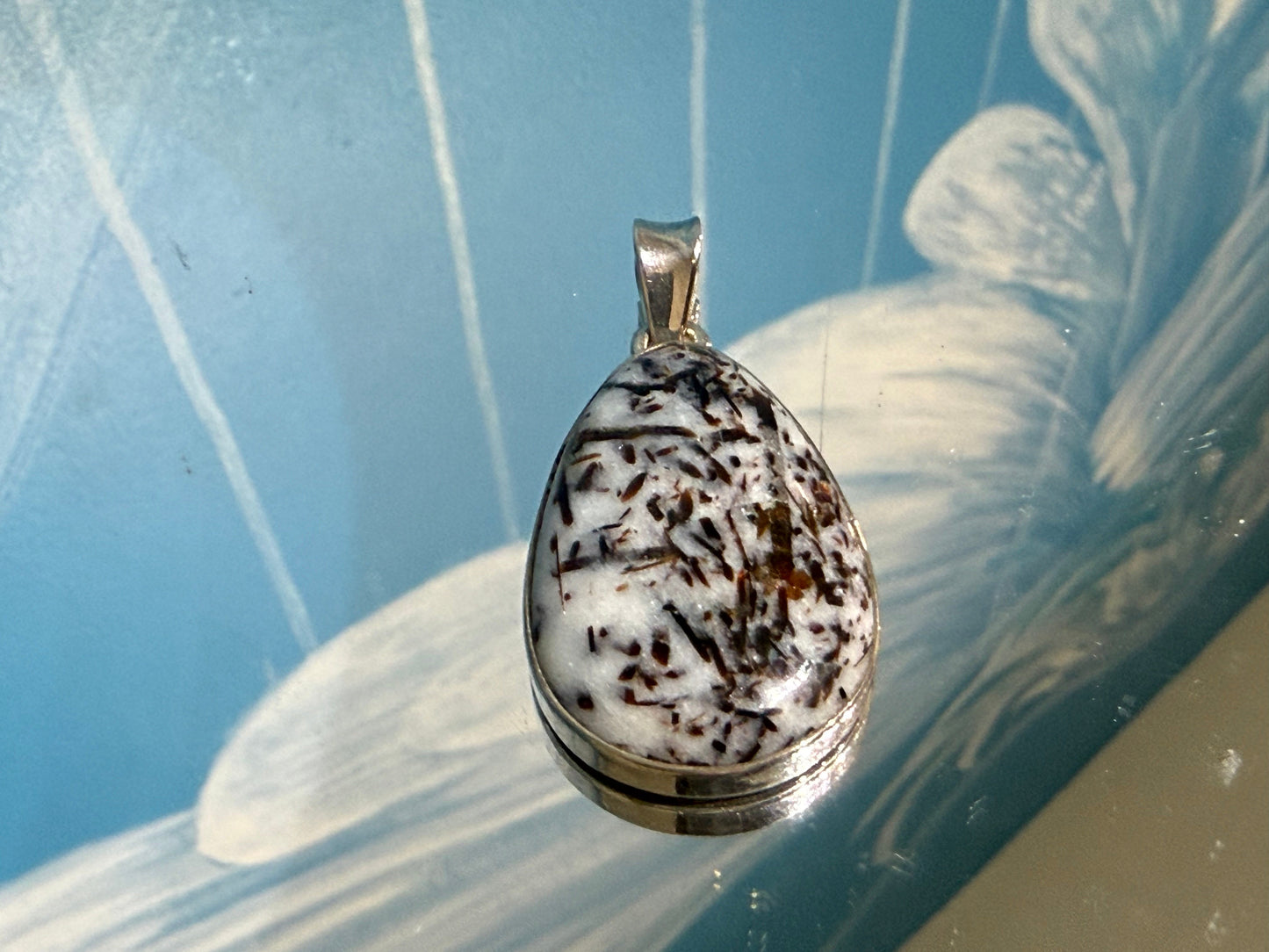 Astrophyllite Pendant — Starburst of Transformation ✨, 35mmc22mm Crystal Wellness
