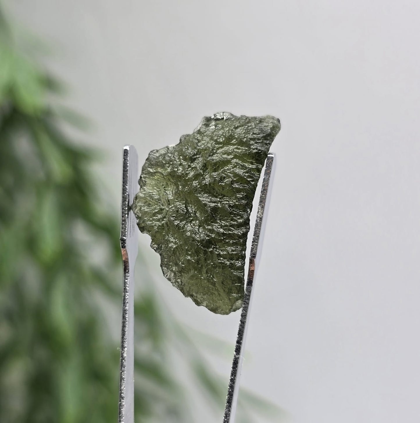 Authentic Moldavite 2.49g 23x14x7mm Crystal Wellness