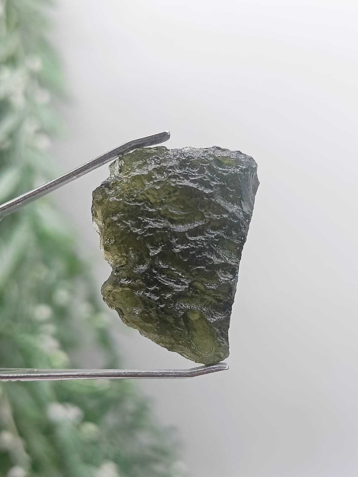 Authentic Moldavite 3.95g 41x15mm Crystal Wellness