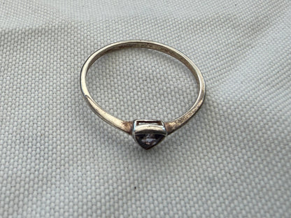 💜 Violet Ring — Spiritual Wisdom & Transformation, size 7 Crystal Wellness