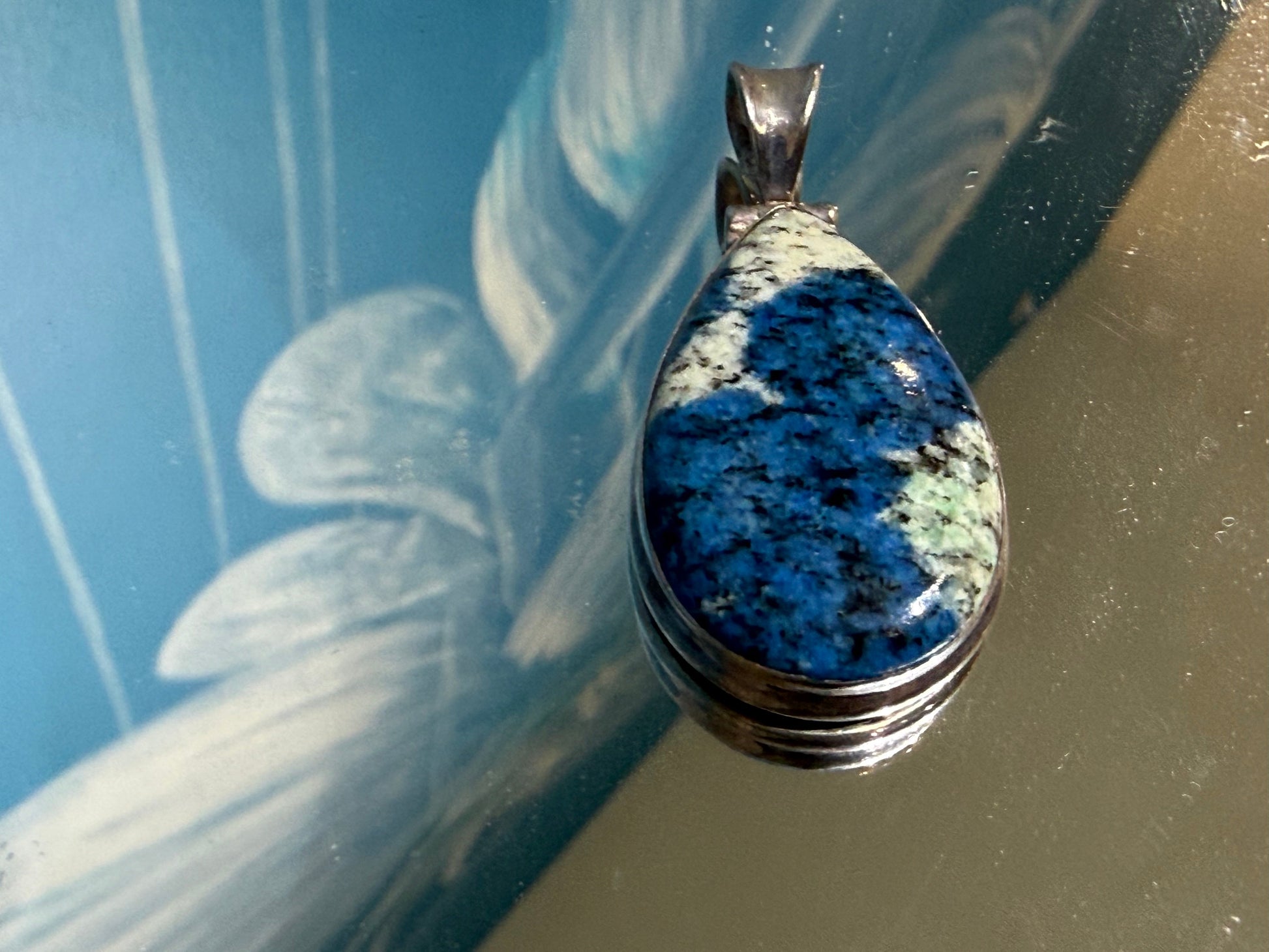 K2 Stone Pendant – Cosmic Wisdom & Inner Alignment, 38mmx22mm Crystal Wellness