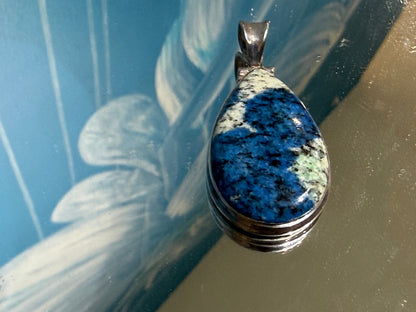 K2 Stone Pendant – Cosmic Wisdom & Inner Alignment, 38mmx22mm Crystal Wellness