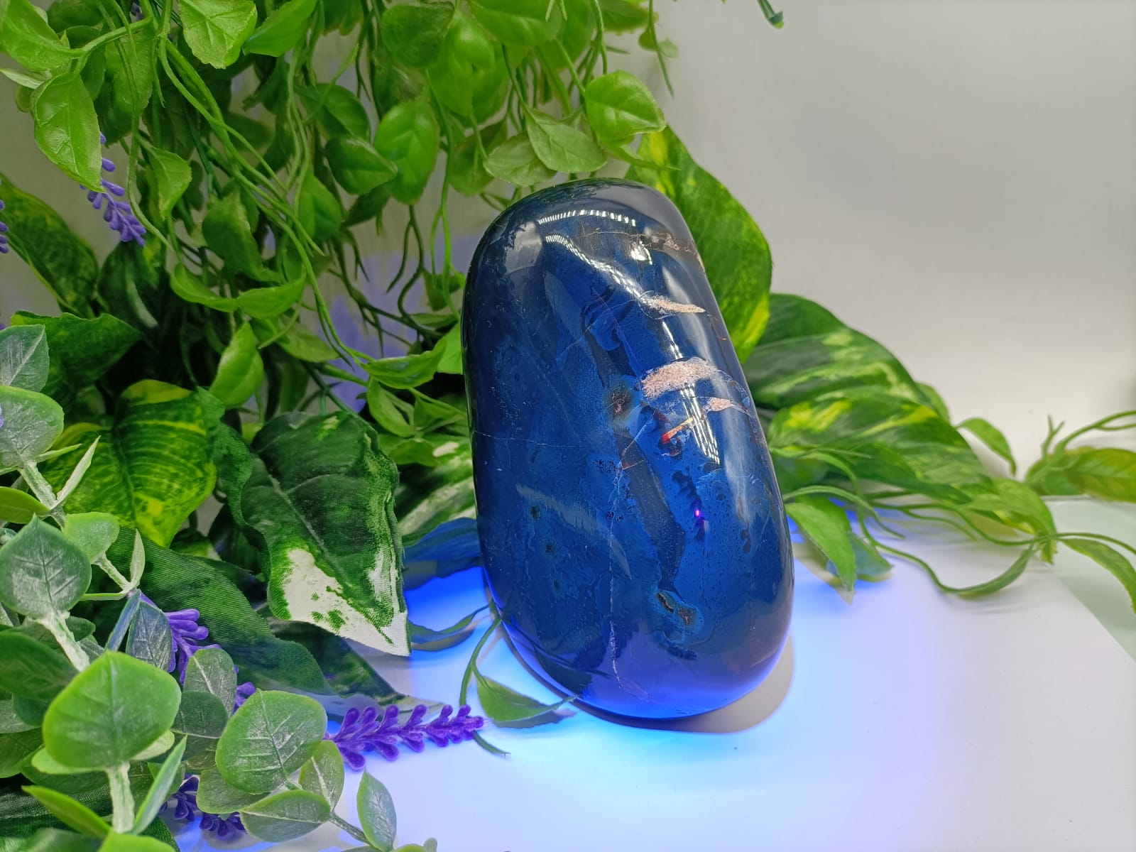 Genuine RARE Sumatra Blue Amber 12x10x5cm Crystal Wellness
