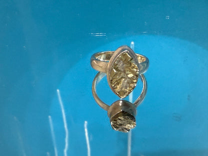Pyrite Silver Ring — Stone of Abundance & Personal Power

A radiant crystal of confidence, prosperity and determined energy. Size 6.75 Crystal Wellness
