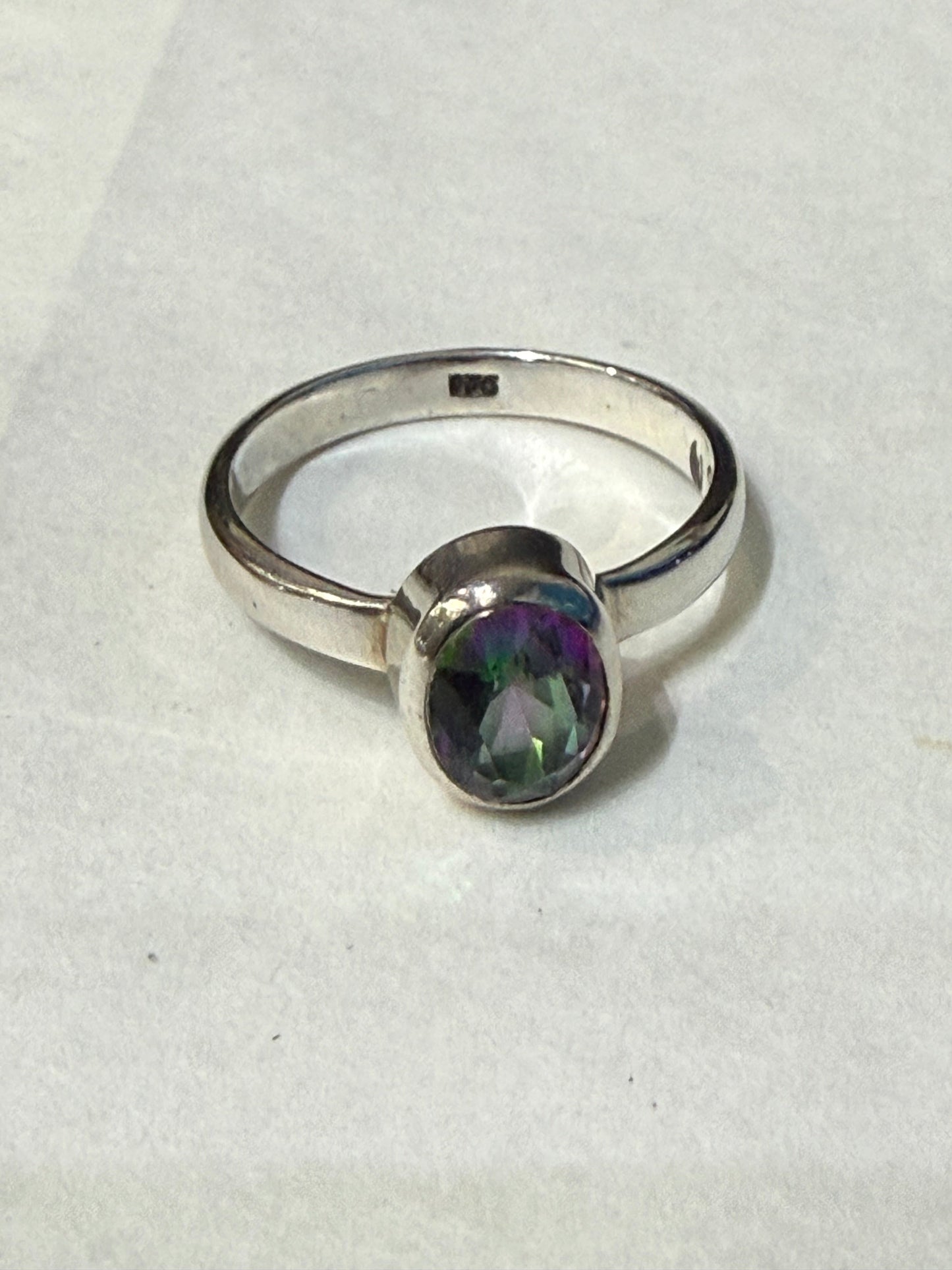 Mystic Topaz Ring, size 6

Radiant Transformation • Joyful Energy • Infinite Possibilities Crystal Wellness