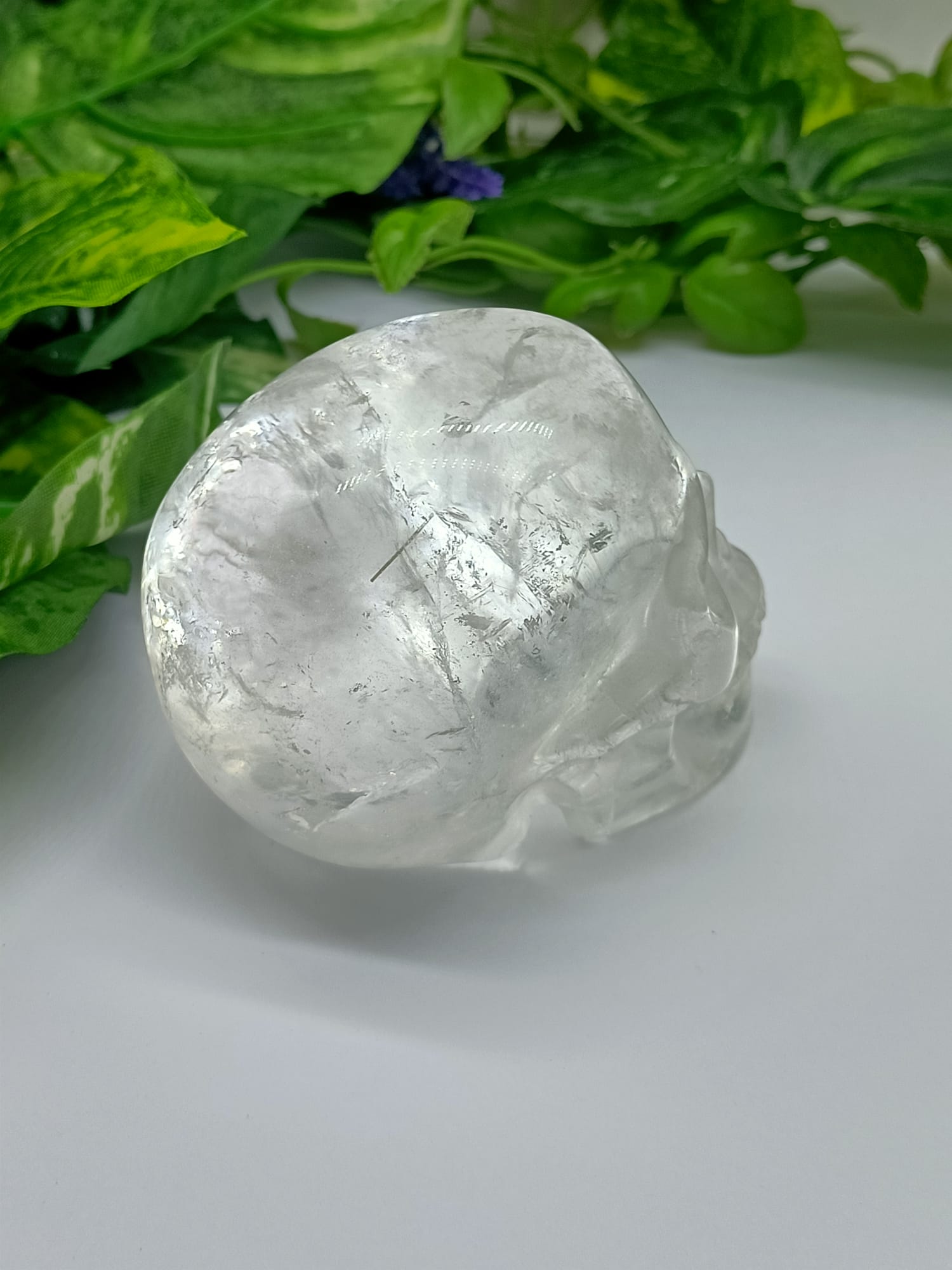 Clear Quartz Skull Crystal Wellness