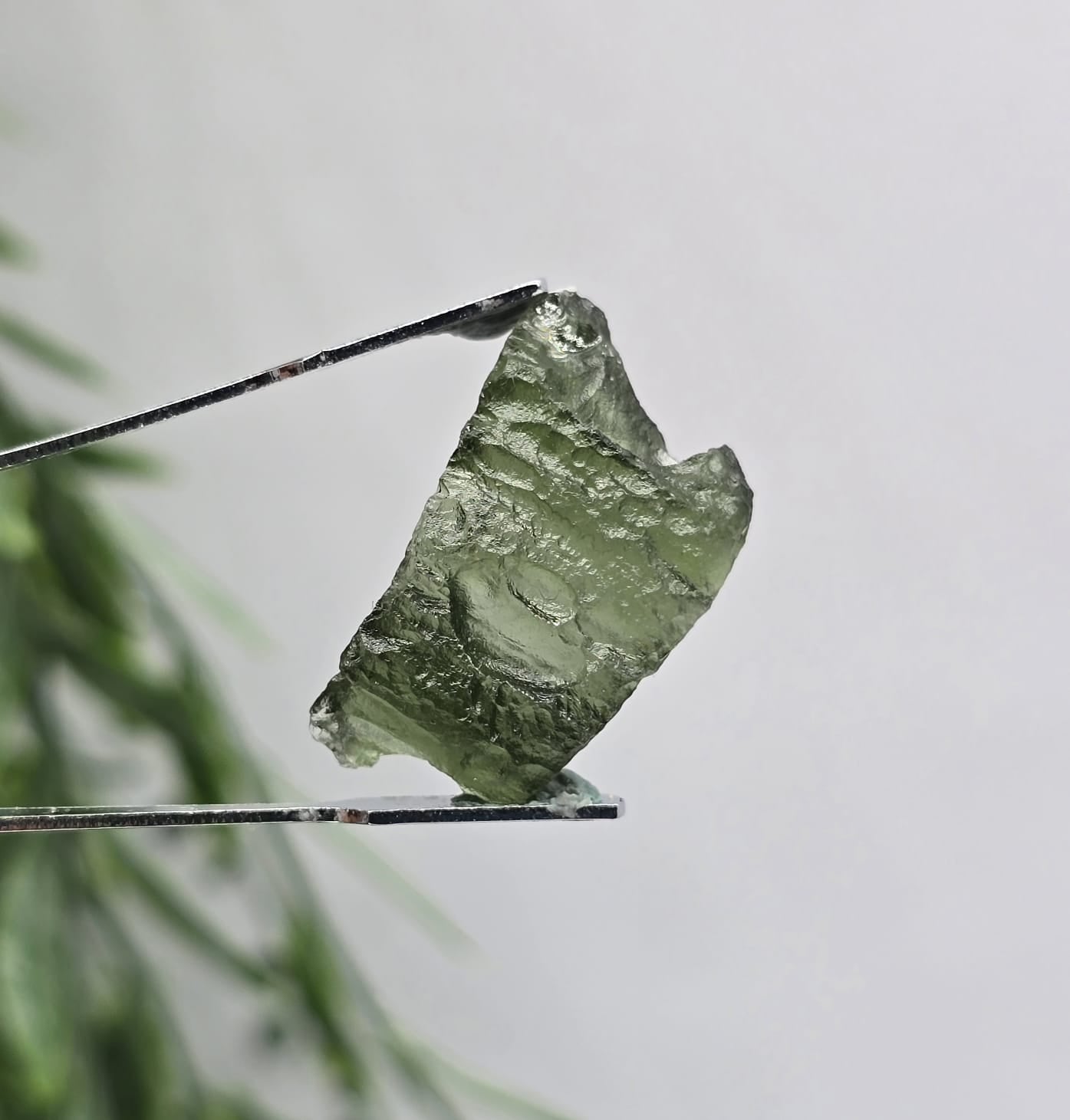 Authentic Moldavite 2.16g 24x14x7mm Crystal Wellness