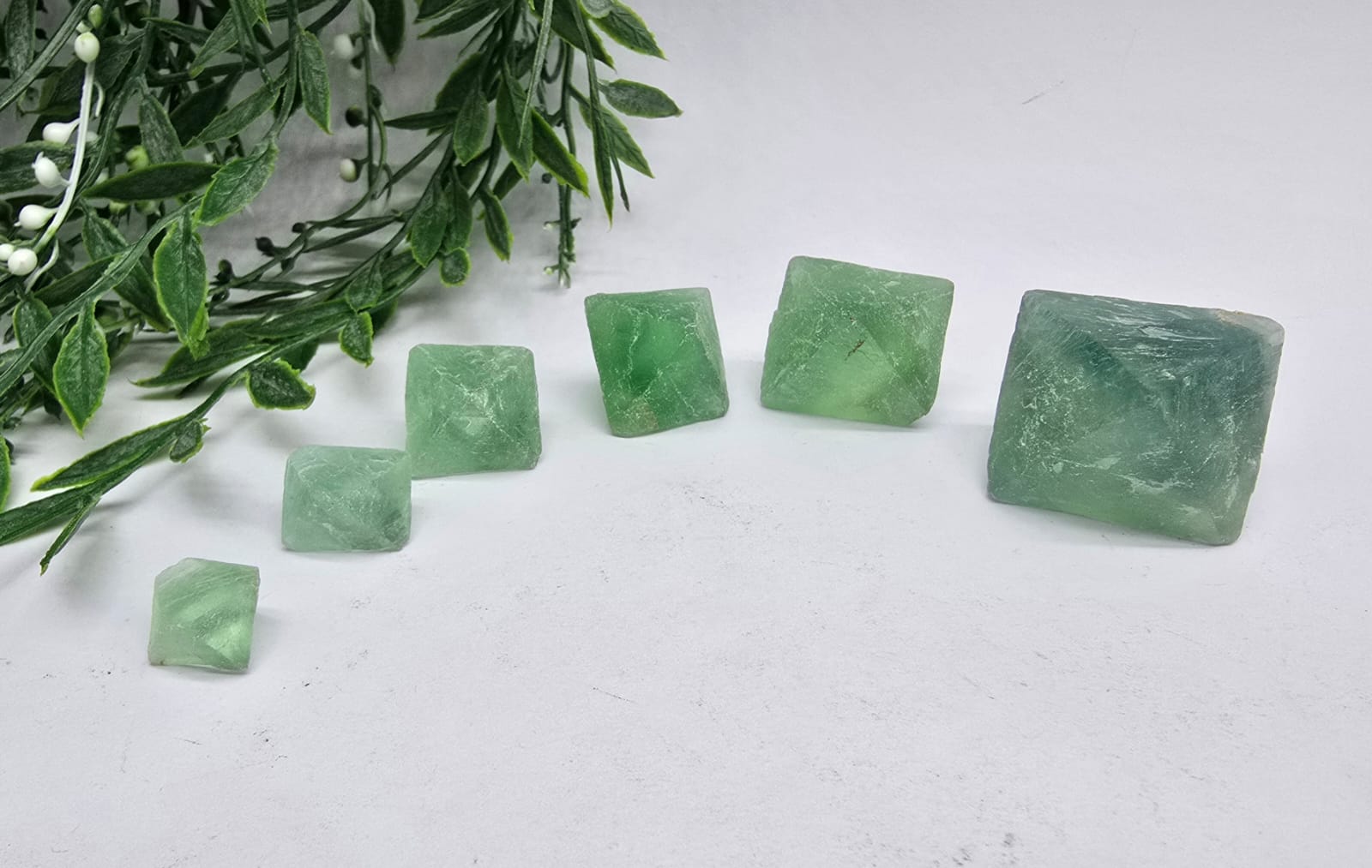 Fluorite Octahedron Crystal Wellness