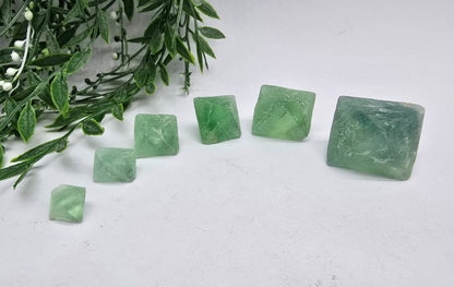 Fluorite Octahedron Crystal Wellness