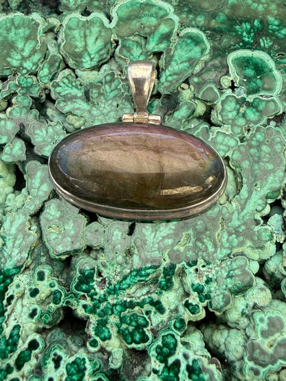 Mystic Light Labradorite Pendant 28mmx17mm Crystal Wellness