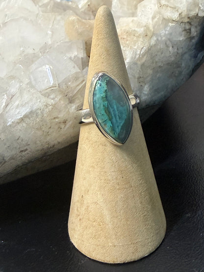 Quantum Quattro Silver Ring – Size 6 Crystal Wellness