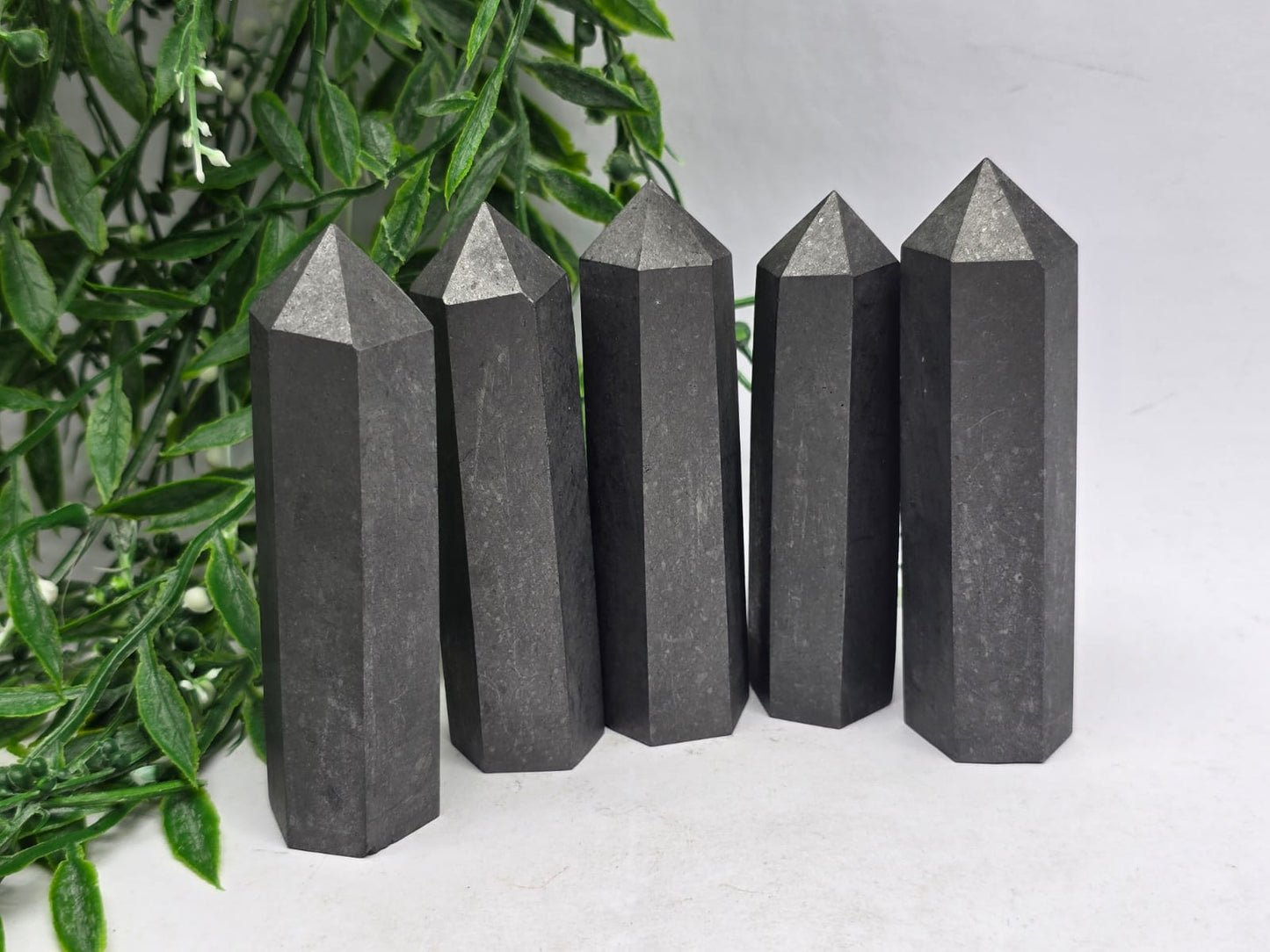 Shungite Point Crystal Wellness