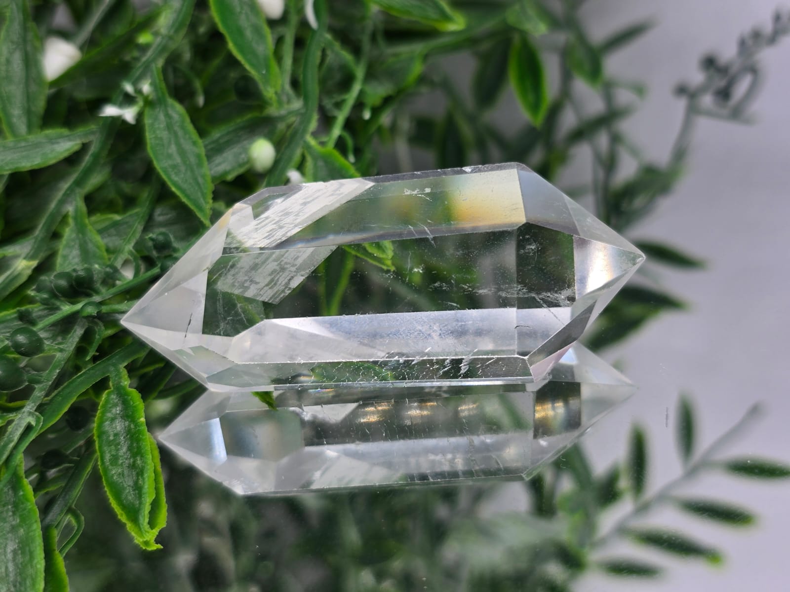 Clear Quartz Double Terminated Point - AAA Grade Crystal Wellness