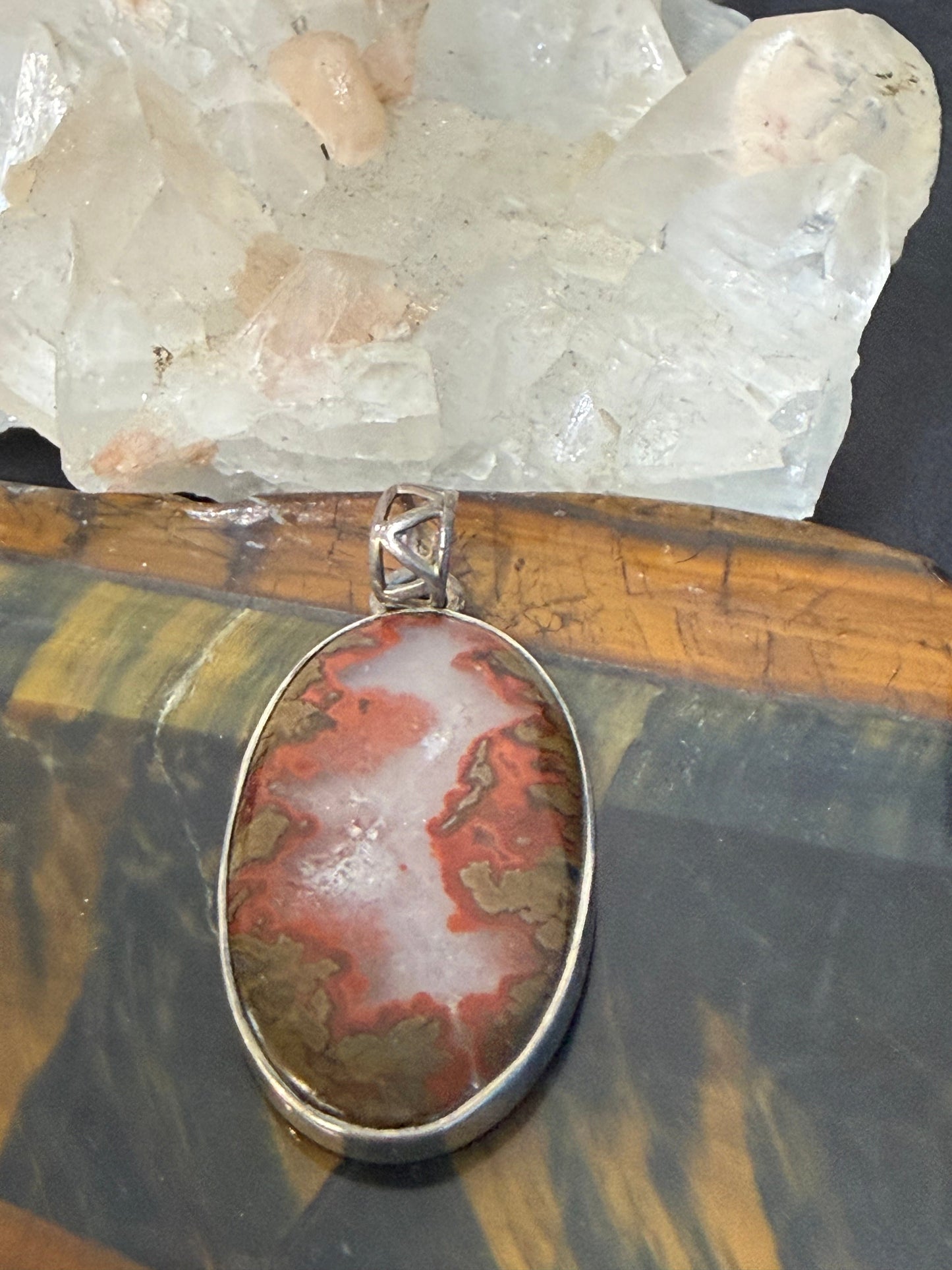 Laguna Agate, 35mmx19mm Crystal Wellness
