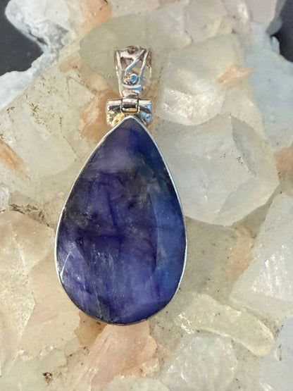 Sapphire Pendant Crystal Wellness