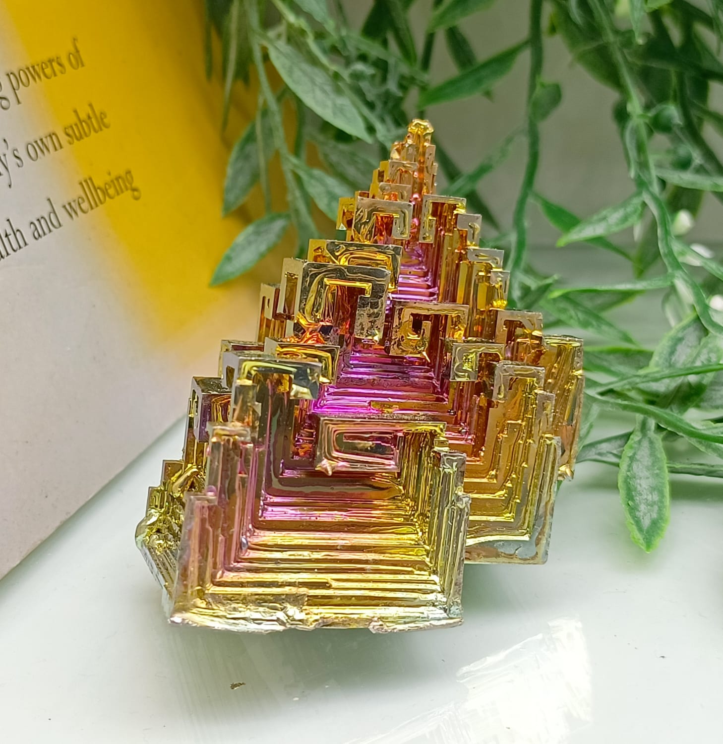 Bismuth 7x5.5x5.5cm Crystal Wellness