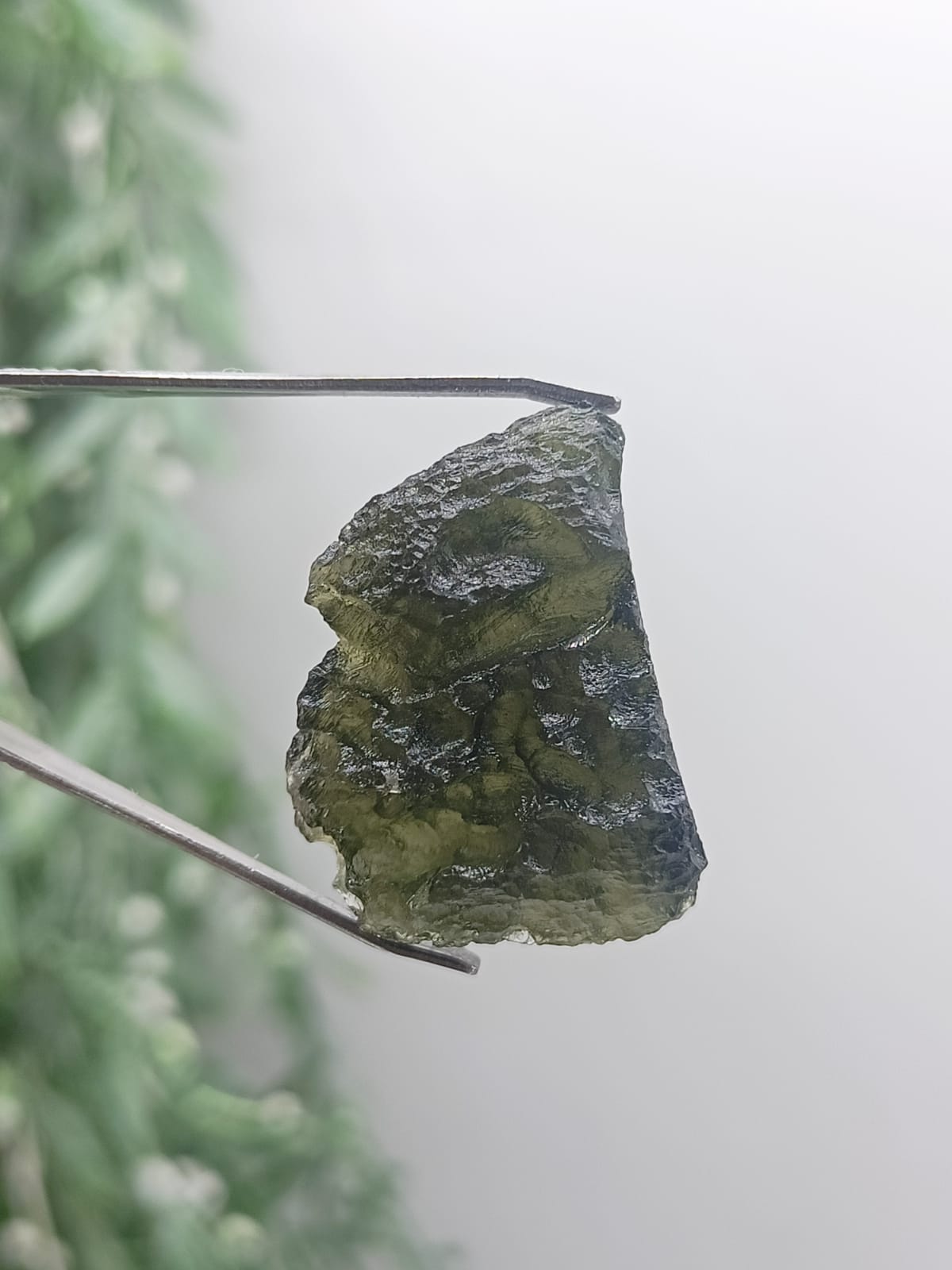 Authentic Moldavite 3.95g 41x15mm Crystal Wellness
