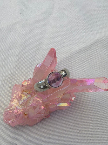 Amethyst Ring, size 9

Peace • Intuition • Spiritual Connection Crystal Wellness