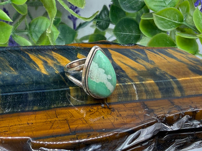 💚 Variscite Ring — The Stone of Inner Peace, size 6 Crystal Wellness