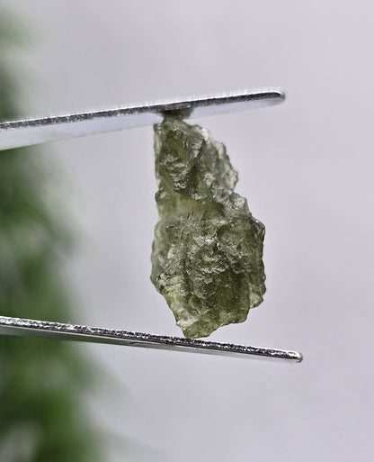 Authentic Moldavite 1.1g 19x10x8mm Crystal Wellness