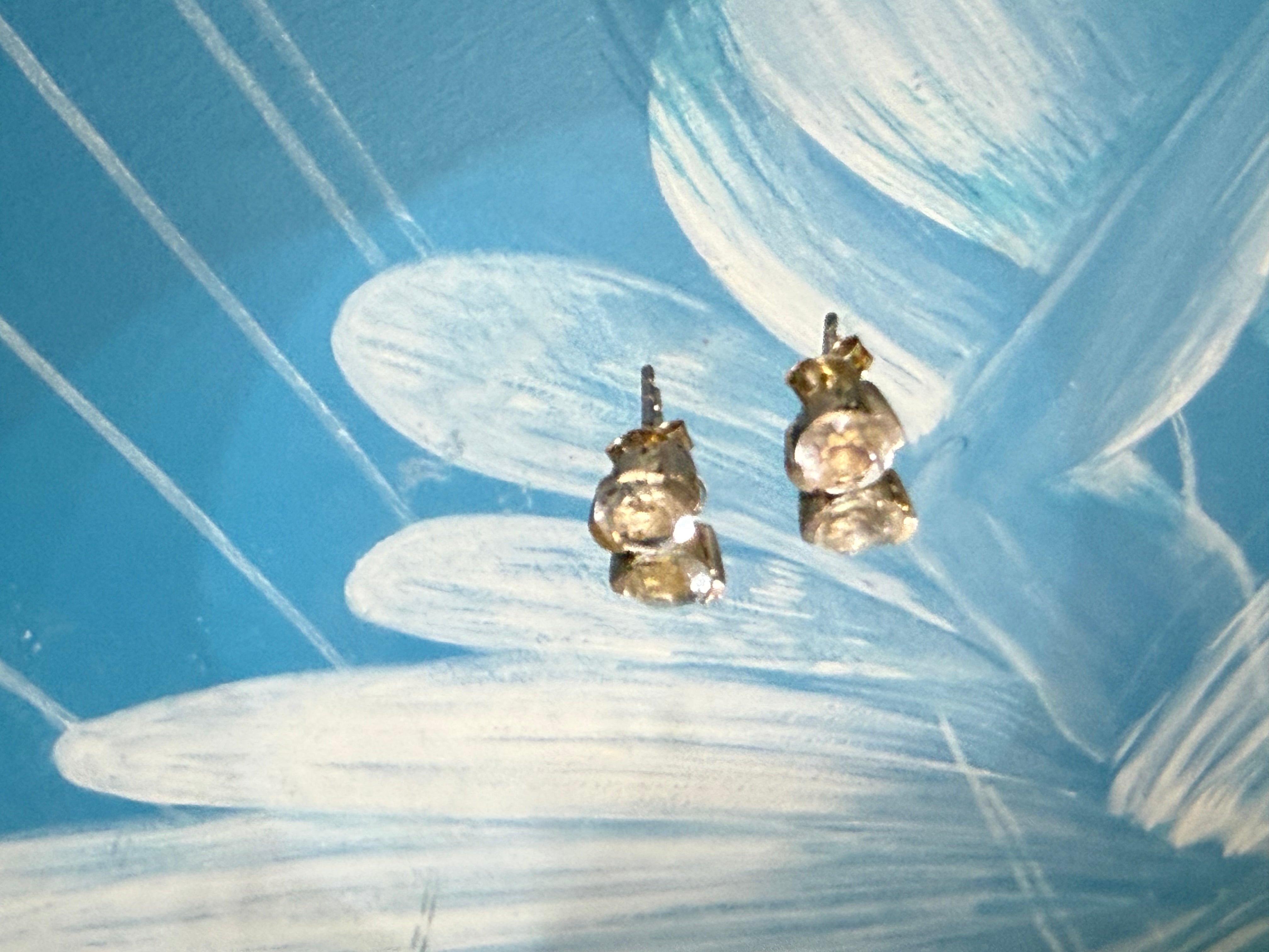Clear Quartz Stud Earrings – Clarity, Healing & Amplified Energy,  7mmx6mm Crystal Wellness