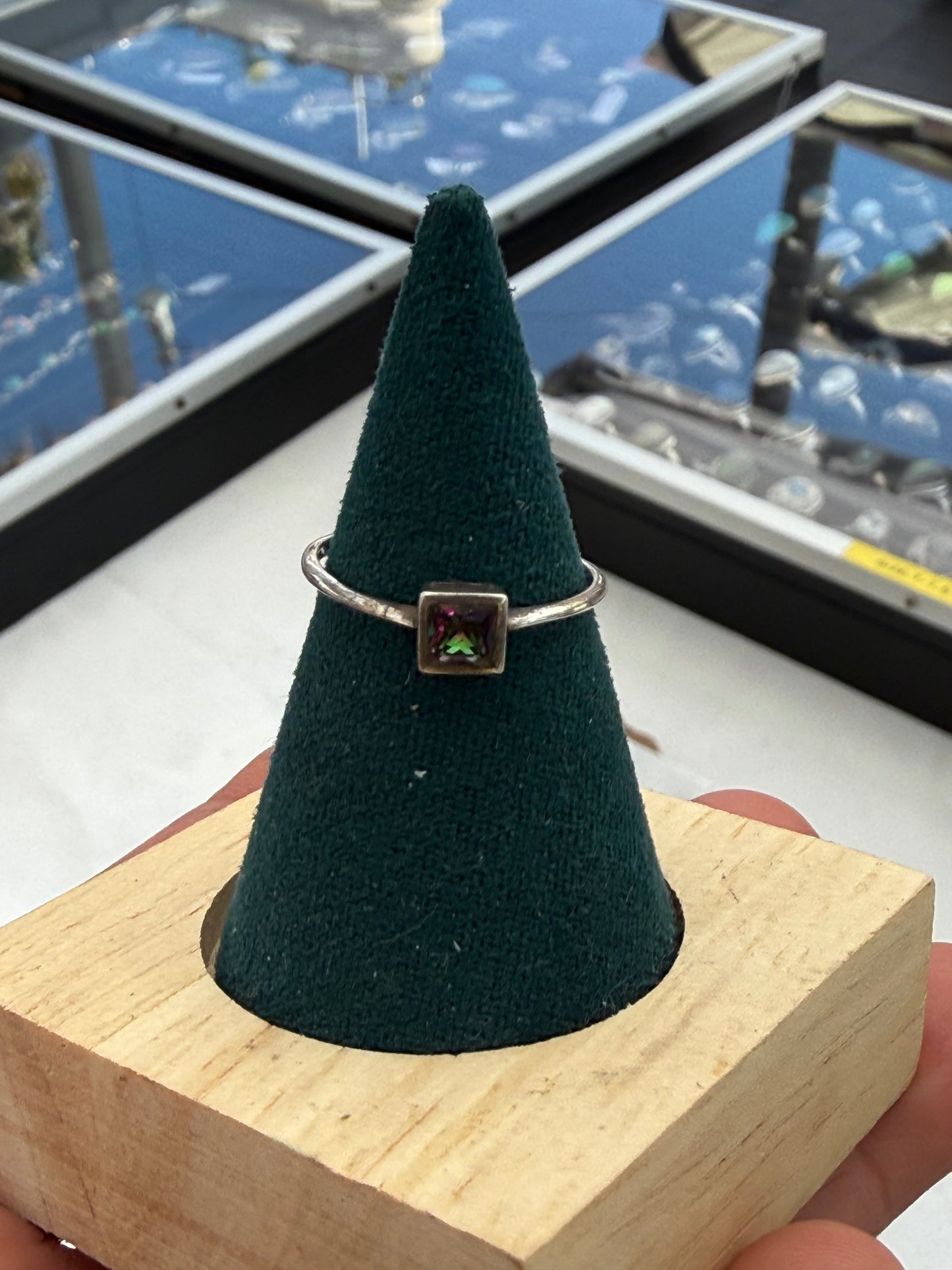 ✨ Mystic Topaz Ring — Jewel of Transformation, size 7 Crystal Wellness