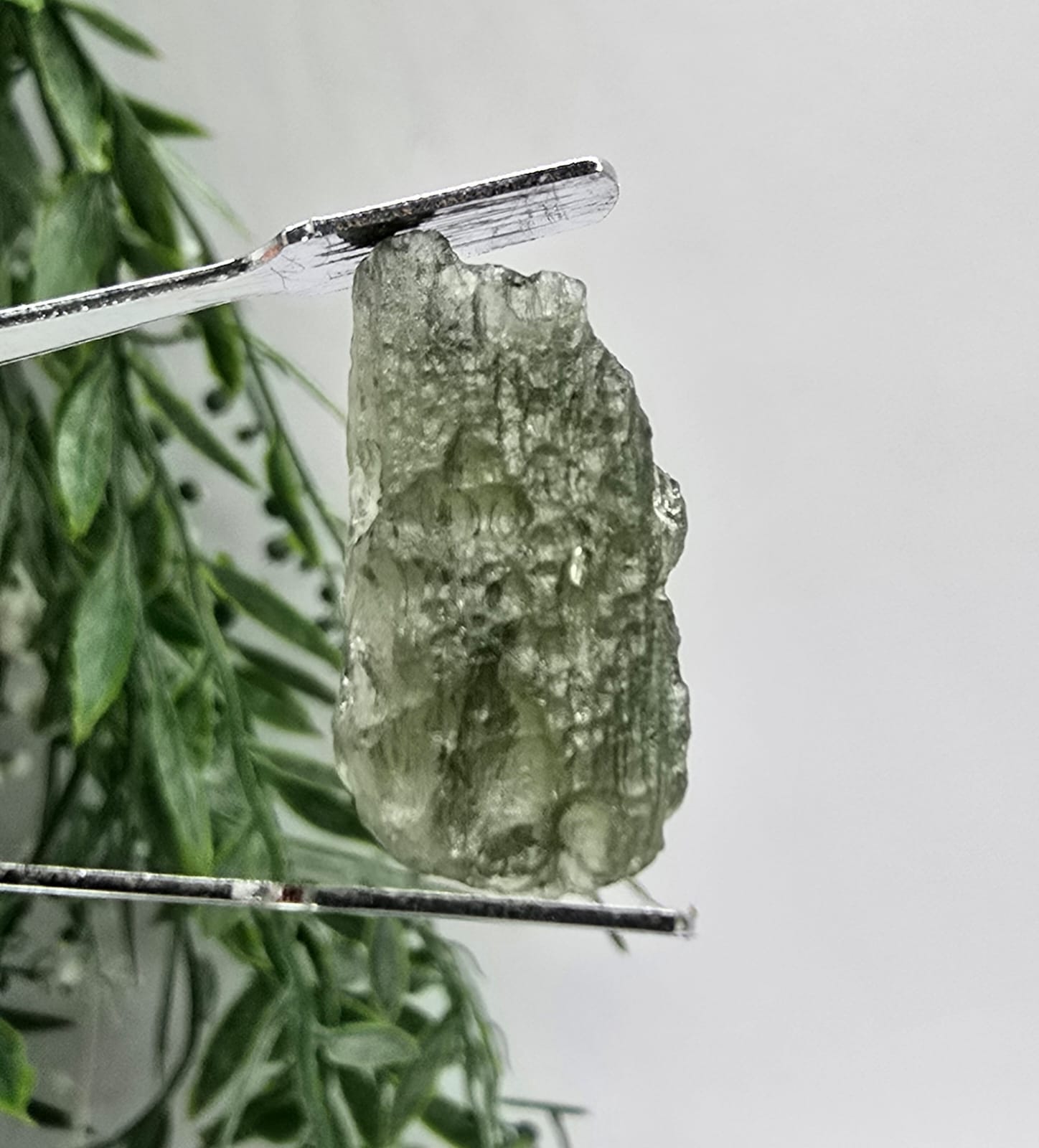 Authentic Moldavite 2.15g 24x12x5mm Crystal Wellness