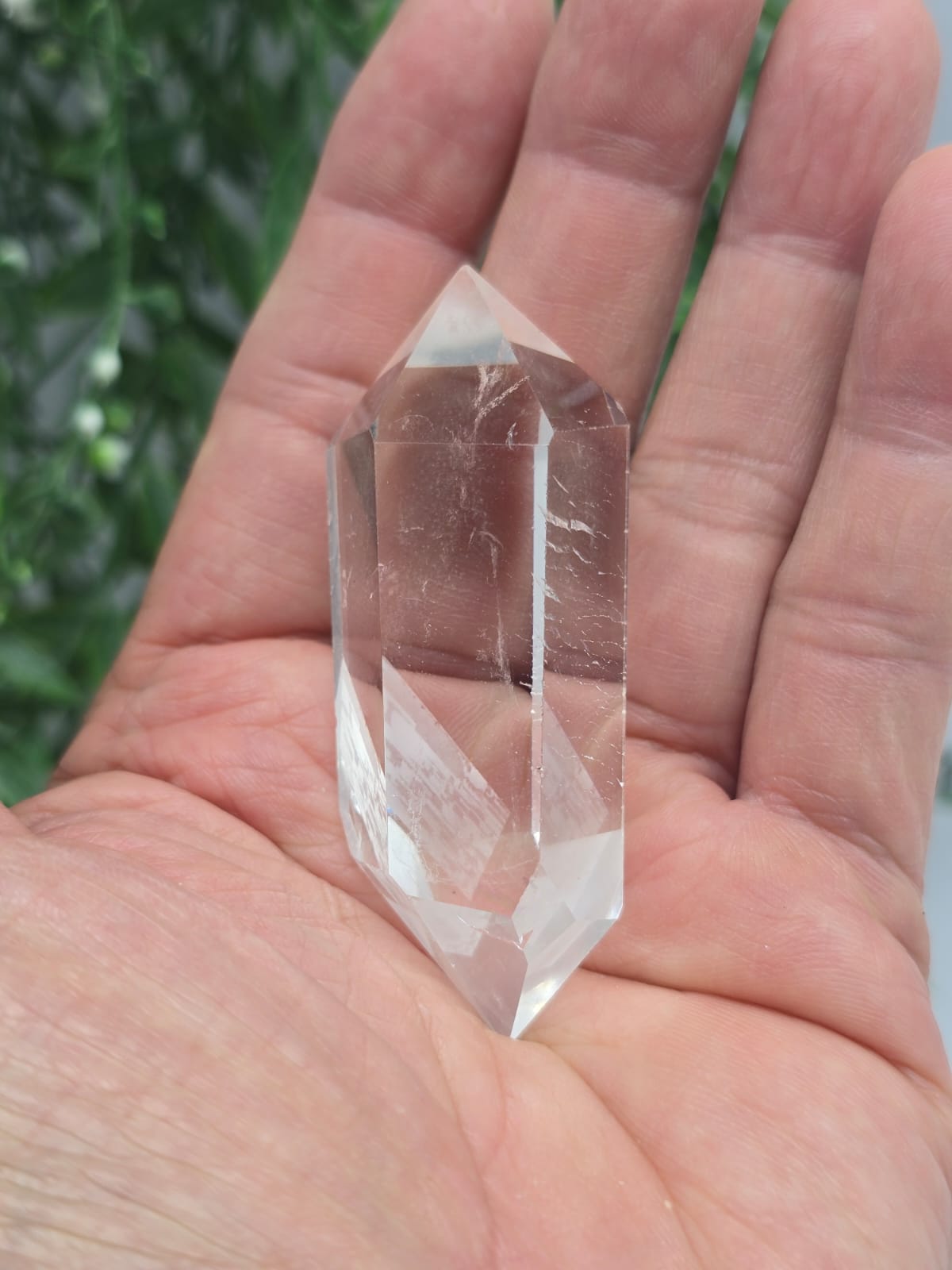 Clear Quartz Double Terminated Point - AAA Grade Crystal Wellness