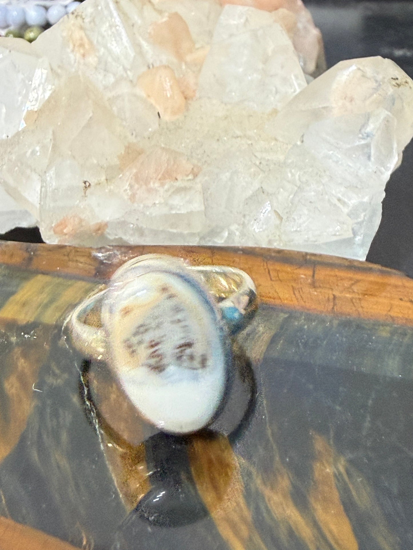 Malinga Jasper Ring — Earth’s Gentle Wisdom, size 9.5 Crystal Wellness