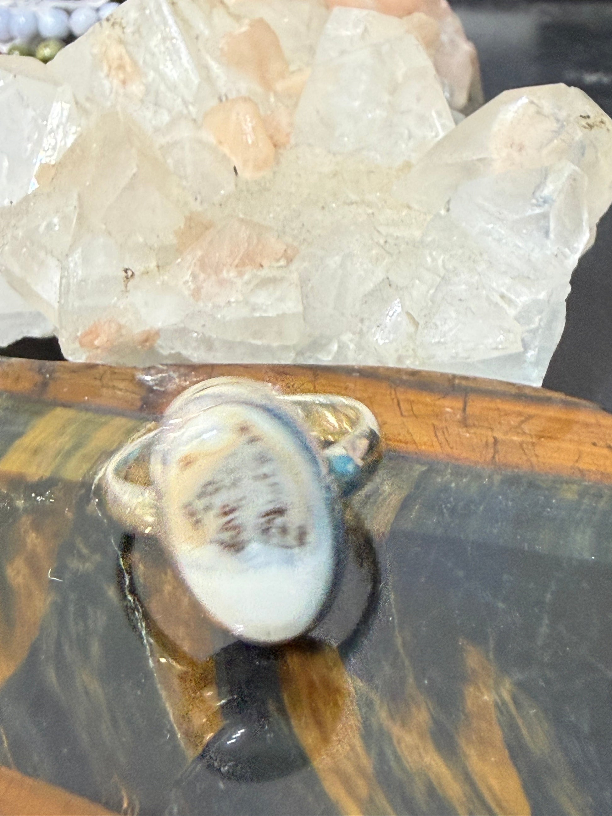 Malinga Jasper Ring — Earth’s Gentle Wisdom, size 9.5 Crystal Wellness