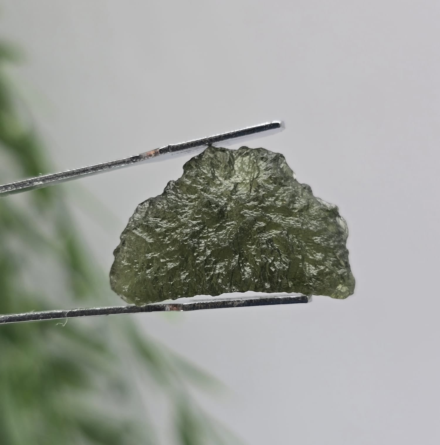 Authentic Moldavite 2.49g 23x14x7mm Crystal Wellness