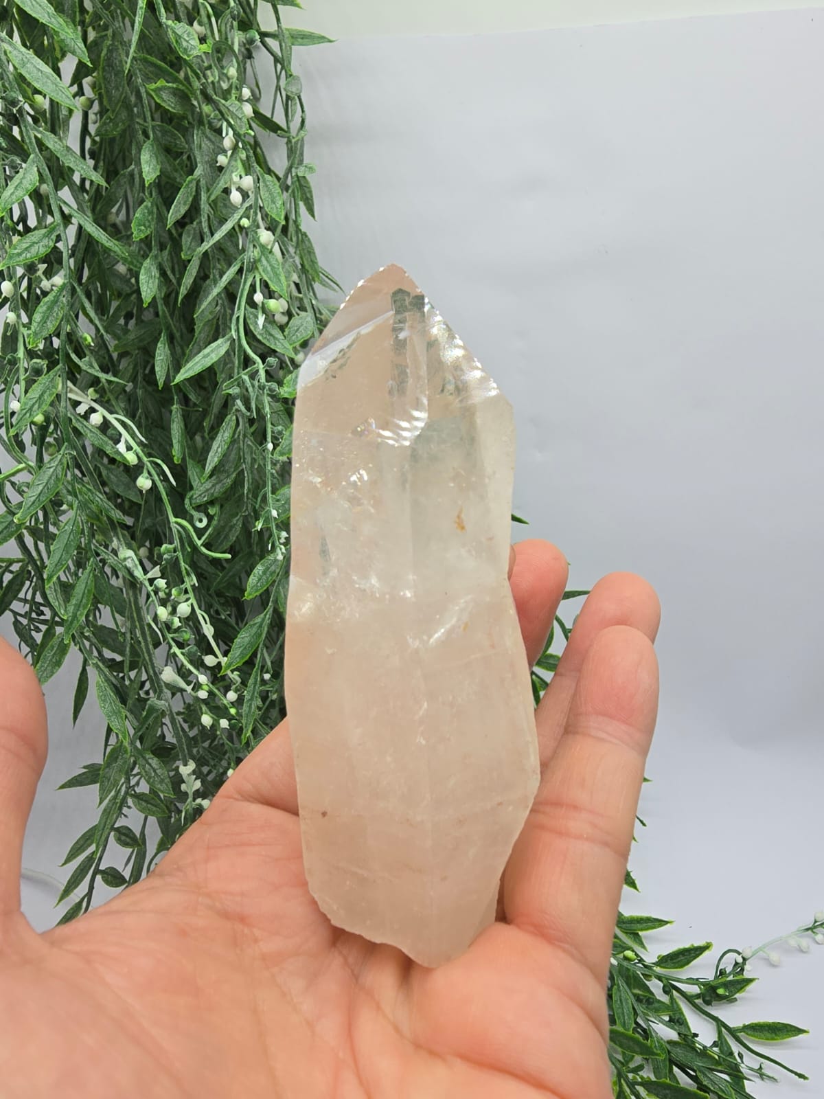 Lemurian Quartz Cluster 218g 11x4.5cm Crystal Wellness