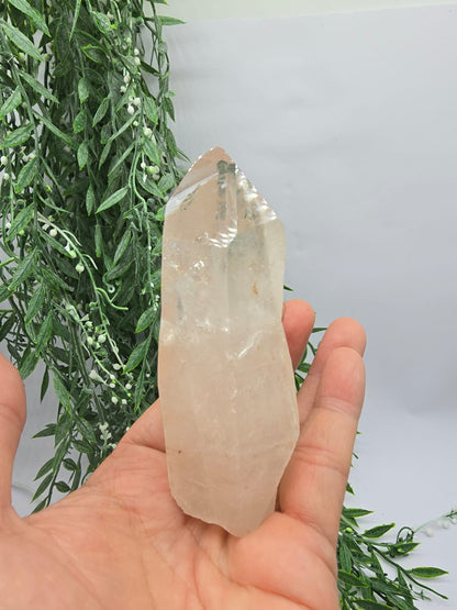 Lemurian Quartz Cluster 218g 11x4.5cm Crystal Wellness