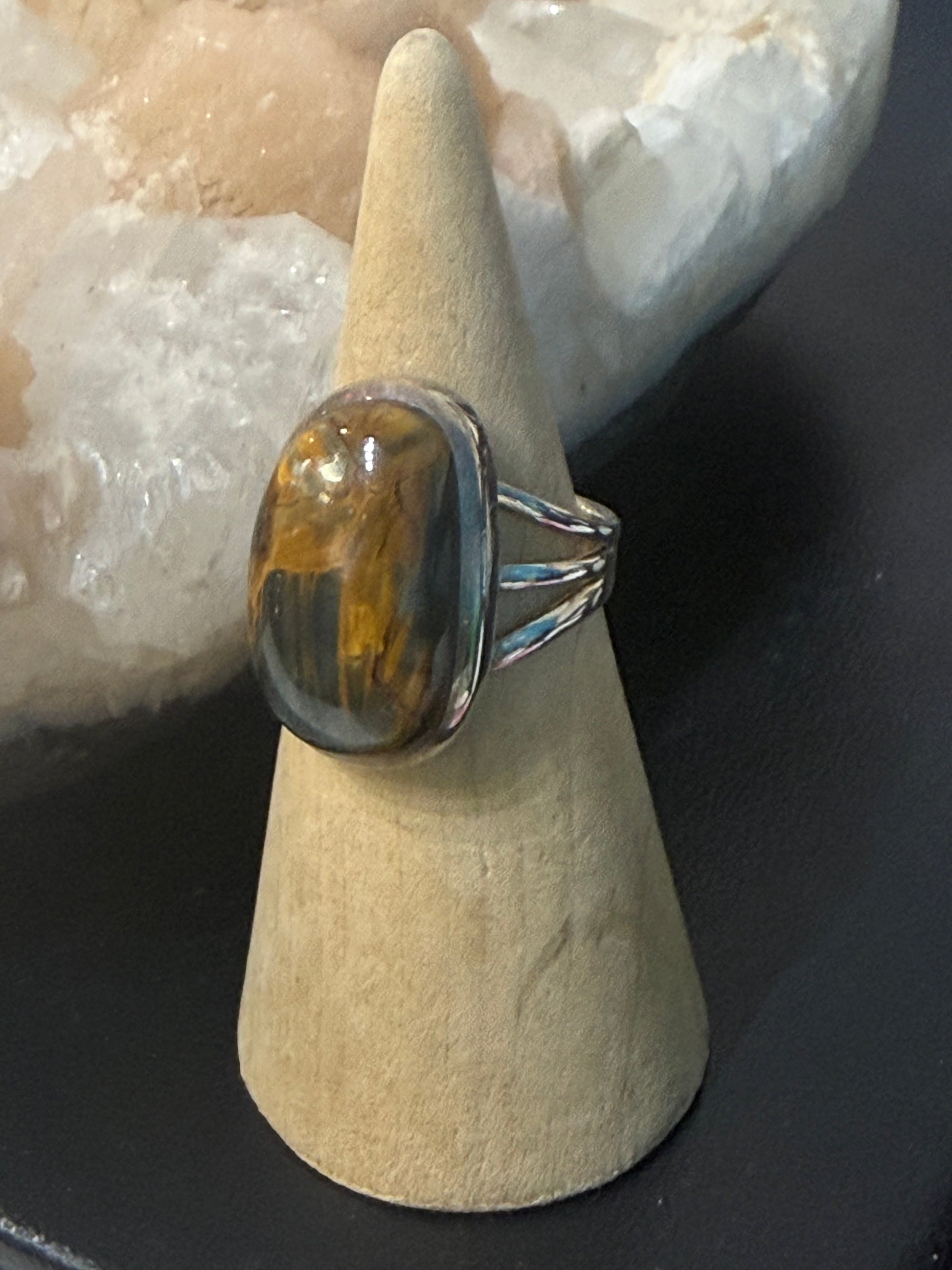 Pietersite Ring – Size 7

A Stone of Vision, Courage & Transformation Crystal Wellness