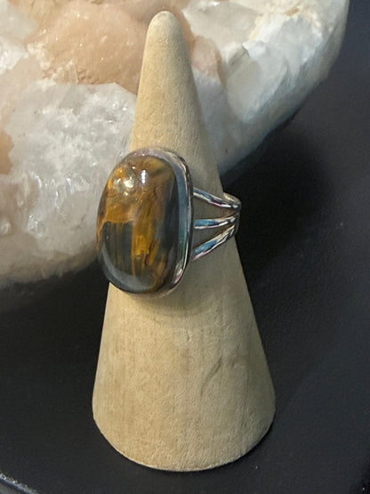 Pietersite Ring – Size 7

A Stone of Vision, Courage & Transformation Crystal Wellness