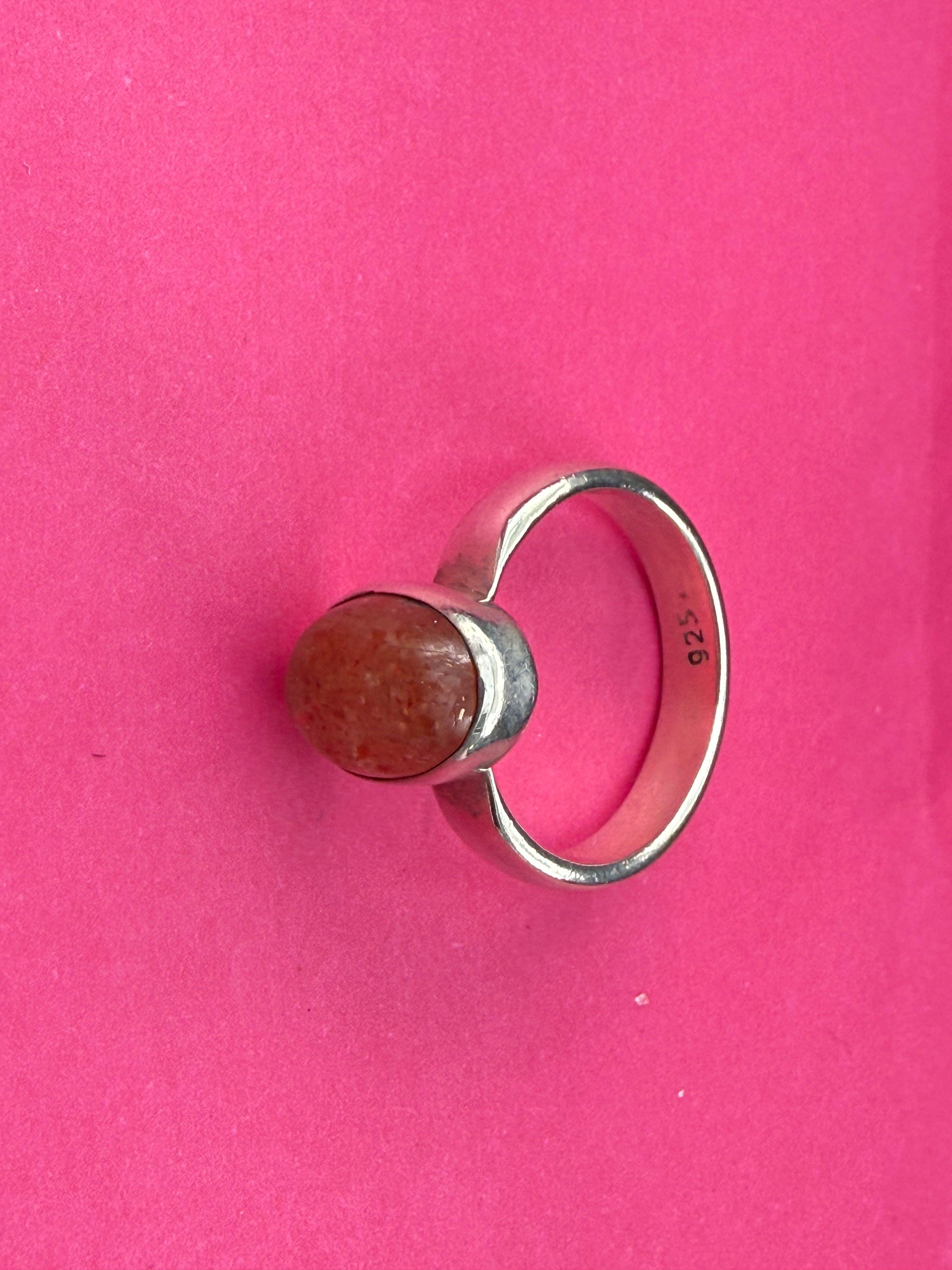 Sunstone Ring – A Beacon of Joy, Confidence & Personal Power, size 5.5 Crystal Wellness