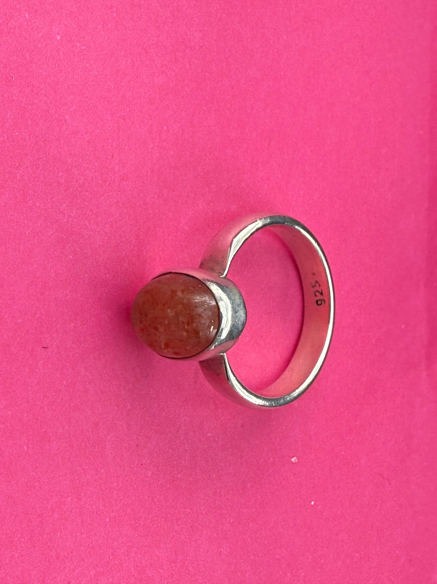 Sunstone Ring – A Beacon of Joy, Confidence & Personal Power, size 5.5 Crystal Wellness
