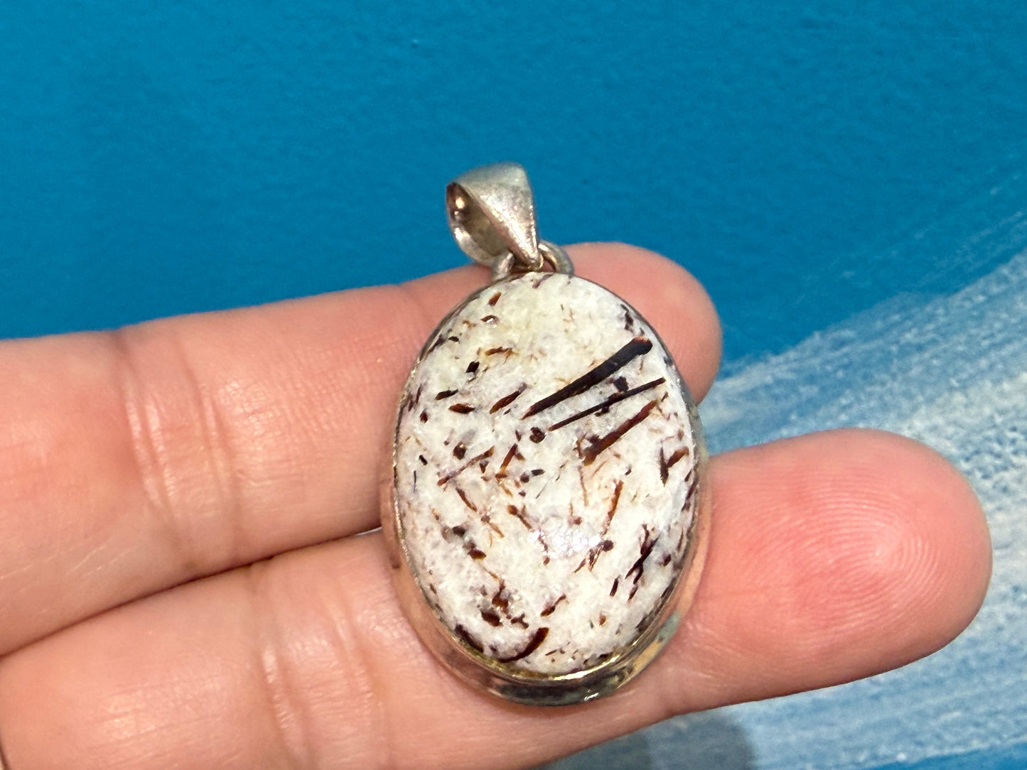 Astrophyllite Pendant — Starburst of Transformation ✨ , 30mmx22mm Crystal Wellness