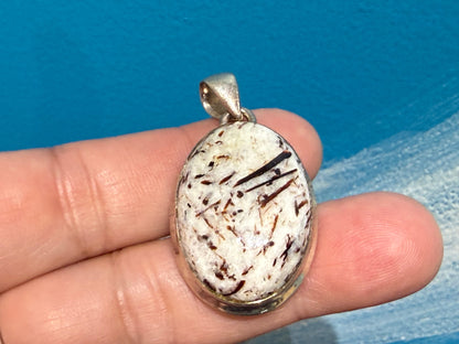 Astrophyllite Pendant — Starburst of Transformation ✨ , 30mmx22mm Crystal Wellness