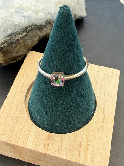 Mystic Topaz Ring, size 8 – A Spark of Light & Transformation Crystal Wellness